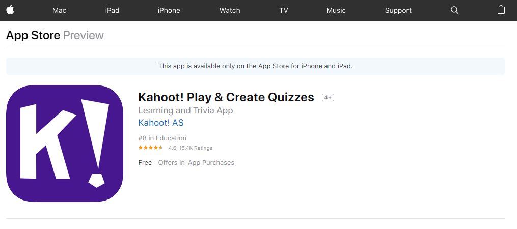 Kahoot! Play & Create Quizzes on the App Store