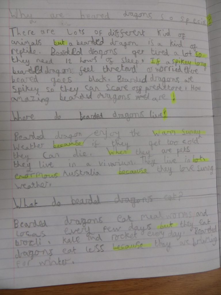 Y2 - Writing - Cookridge Primary