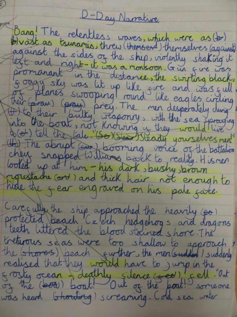 Y5 - Writing - Cookridge Primary