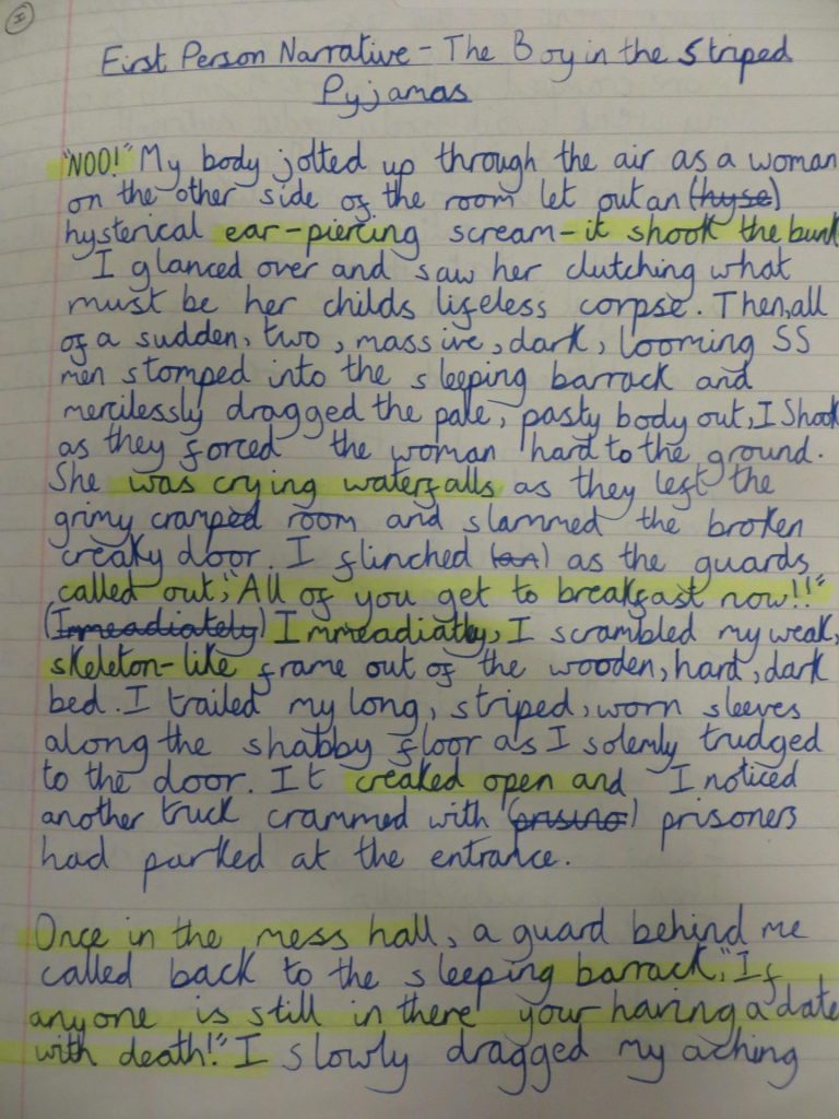 Y5 - Writing - Cookridge Primary