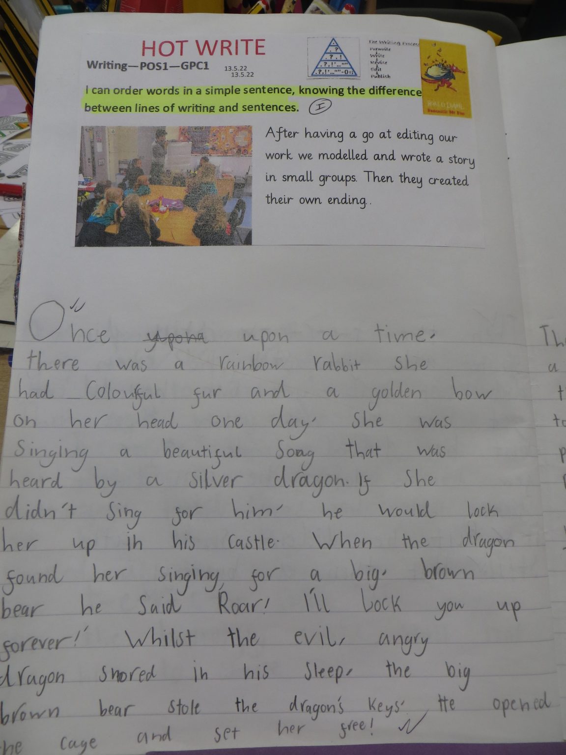 Y1 - Writing - Cookridge Primary