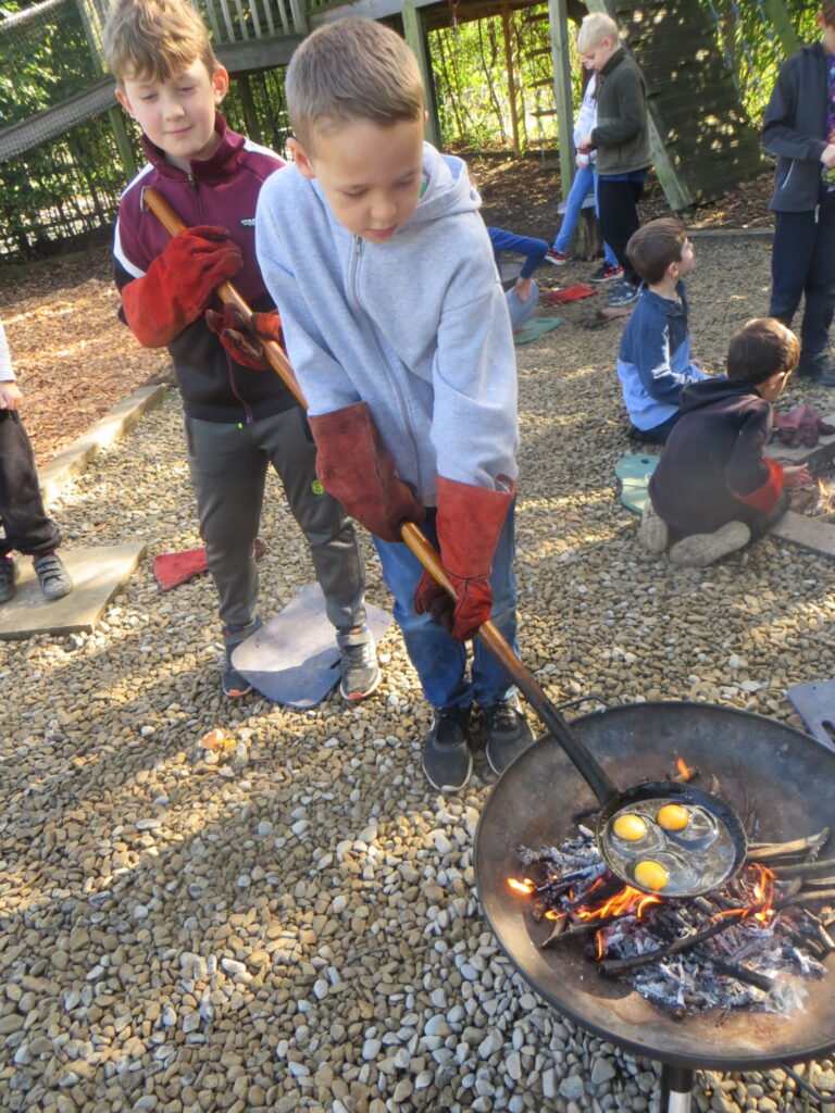 LKS2 - Fire Making - Forest School