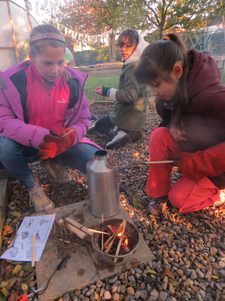 Year 5 - Campfire Cooking - Forest School