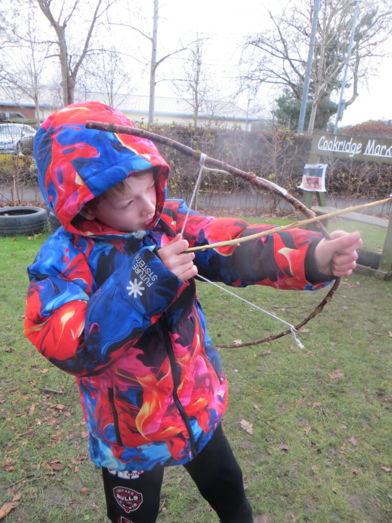 Bows and Arrows - LKS2 - Forest School