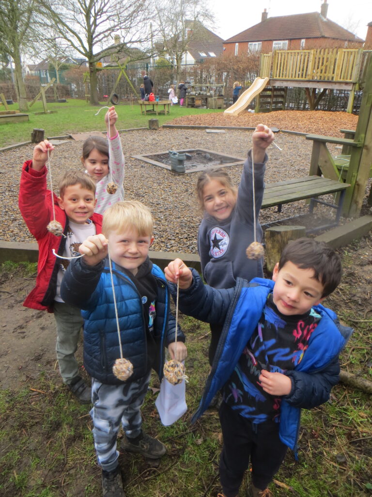 KS1 - Big Garden Birdwatch - Forest School